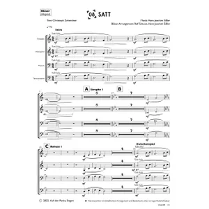 Produktbild des Artikels Satt (Bläser) (Noten - Download)