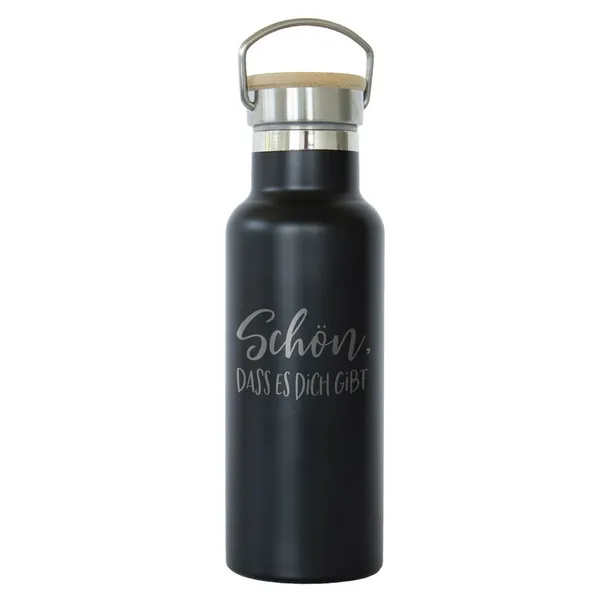 Produktbild des Artikels Isolierflasche "Schön, dass es dich gibt" ()