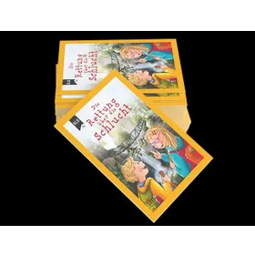 Produktbild des Artikels Die Rettung über die Schlucht - Flyer (Buch)