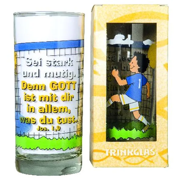 Produktbild des Artikels Trinkglas "Fußball" ()