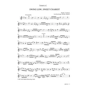 Produktbild des Artikels Swing Low, Sweet Chariot (Trompete in C) (Noten - Download)