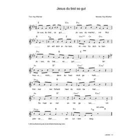 Produktbild des Artikels Jesus du bist so gut (Noten - Download)