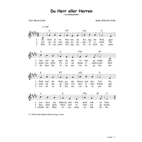 Produktbild des Artikels Du Herr aller Herren (Noten - Download)
