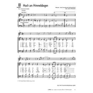 Produktbild des Artikels Hoch am Himmelsbogen (Noten - Download)