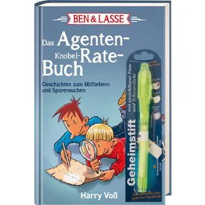 Produktbild des Artikels Ben & Lasse - Das Agenten-Knobel-Rate-Buch (Buch - Gebunden)