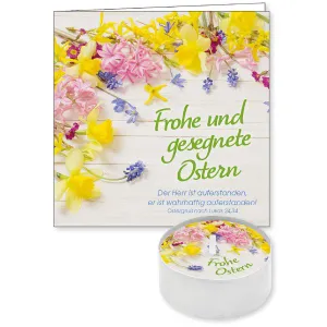 Produktbild des Artikels Lichtgruß "Frohe und gesegnete Ostern" ()