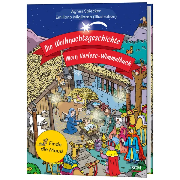 Produktbild des Artikels Die Weihnachtsgeschichte - Mein Vorlese-Wimmelbuch (Buch - Hardcover)