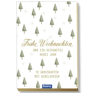Produktbild des Artikels Postkartenbox "Frohe Weihnachen" (Schreibwaren)