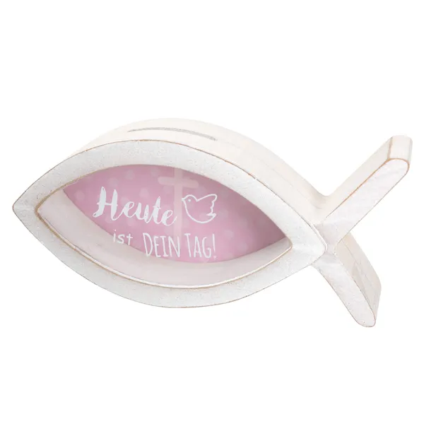 Produktbild des Artikels Spardose - Ichthys - rosa ()