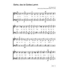 Produktbild des Artikels Siehe, das ist Gottes Lamm (Noten - Download)
