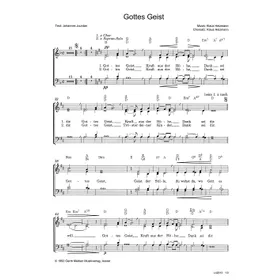 Produktbild des Artikels Gottes Geist (Noten - Download)