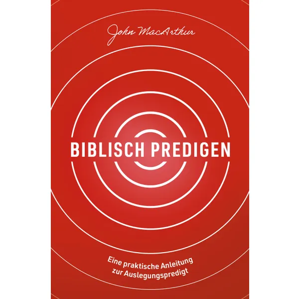 Produktbild des Artikels Biblisch predigen (Buch - Paperback)