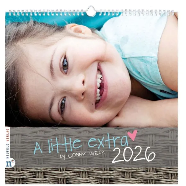Produktbild des Artikels A little extra 2026 - Wandkalender (Kalender - Spiralbindung)