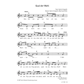Produktbild des Artikels Qual der Wahl (Noten - Download)