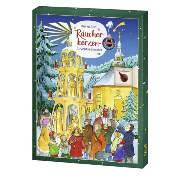 Produktbild des Artikels Der echte Räucherkerzen-Adventskalender ()