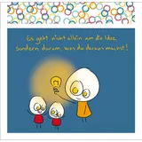 Stimmungsbild zu Lächle! Und lass die Welt fragen, warum - Aufstellbuch