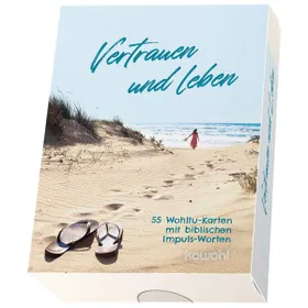 Produktbild des Artikels Karten-Box: Vertrauen und leben (Schreibwaren)