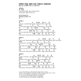 Produktbild des Artikels Hört ihr wie die Engel singen (Noten - Download)