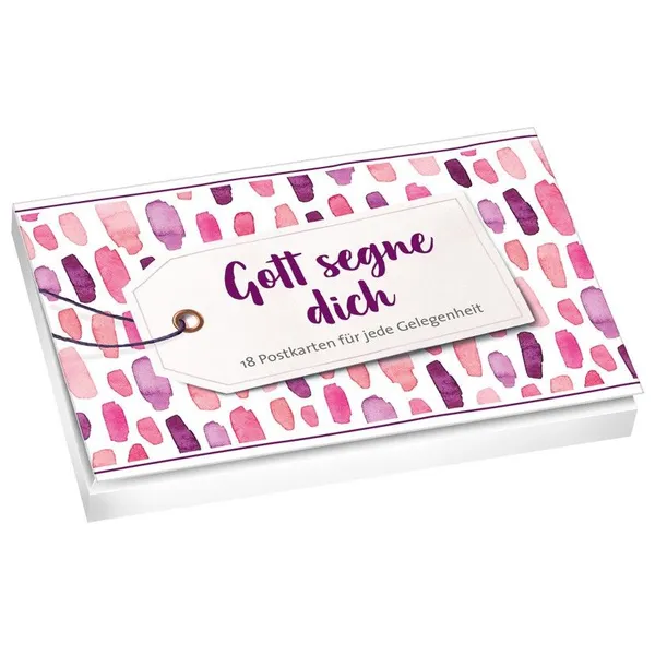 Produktbild des Artikels Gott segne dich - Postkartenbuch (Schreibwaren - Kartoniert)