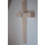 Stimmungsbild zu Holzkreuz groß - Ahorn - Motiv Fisch
