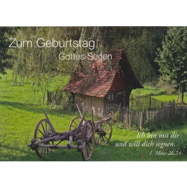 Produktbild des Artikels Postkarten Geburtstag - 12 Stück (Schreibwaren)