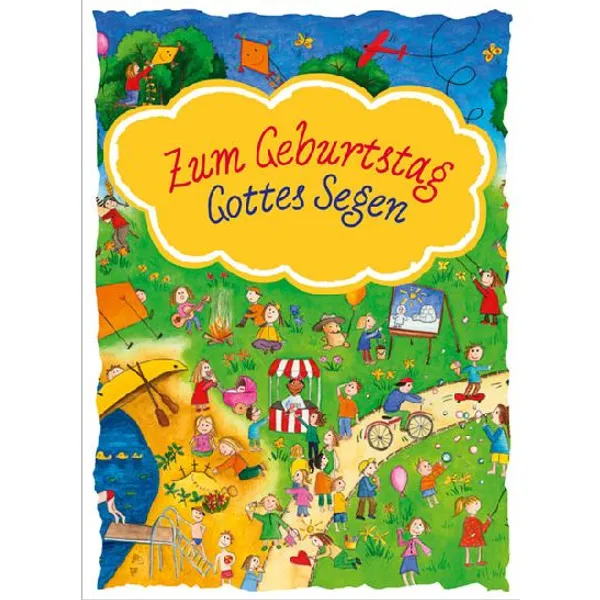 Produktbild des Artikels CD-Card: Zum Geburtstag Gottes Segen (Schreibwaren)