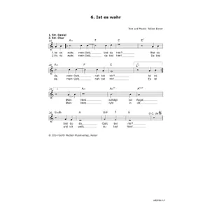 Produktbild des Artikels Ist es wahr (Noten - Download)