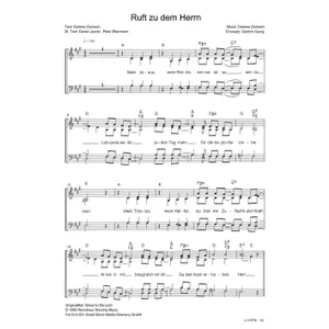 Produktbild des Artikels Ruft zu dem Herrn (Noten - Download)