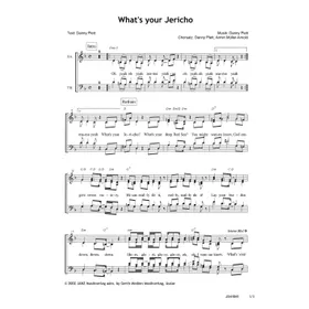 Produktbild des Artikels What's Your Jericho (Noten - Download)