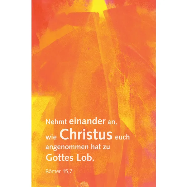 Produktbild des Artikels Postkarte Künstleredition "Jahreslosung 2015" - 10er-Pack (Schreibwaren)