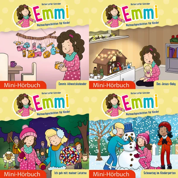 Produktbild des Artikels Emmi Mini-Hörbücher Set 3 - Weihnachten (MP3-Hörbuch - Download)