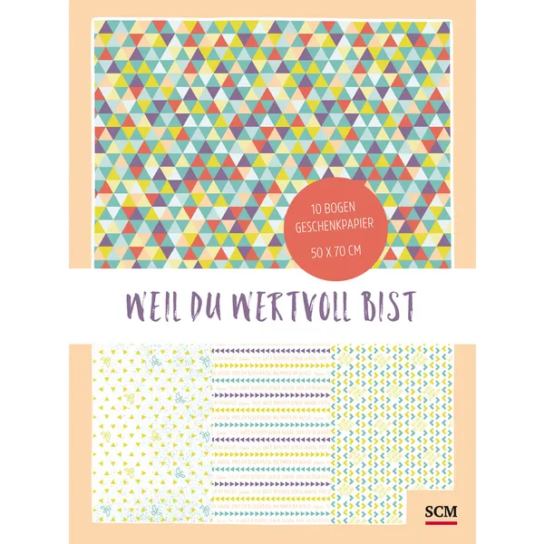 Produktbild des Artikels Weil du wertvoll bist - Geschenkpapierbuch (Schreibwaren)