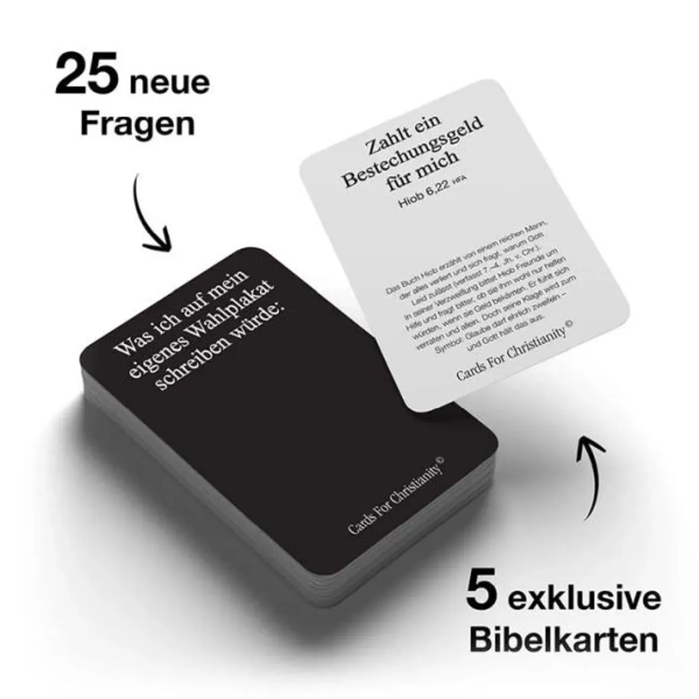 25 neue Fragen +  5 exklusive Bibelkarten