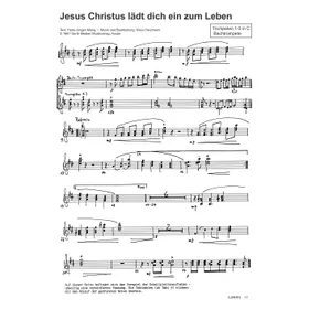 Produktbild des Artikels Jesus Christus lädt sich ein zum Leben (Trompete 1-3 in C /  Bachtrompete) (Noten - Download)