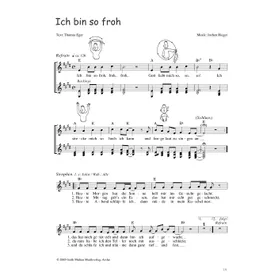 Produktbild des Artikels Ich bin so froh (Noten - Download)