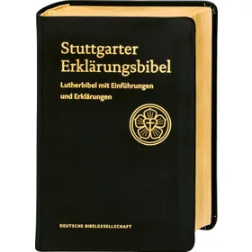Produktbild des Artikels Stuttgarter Erklärungsbibel. Kompaktausgabe. Leder mit Goldschnitt (Bibel - Leder)
