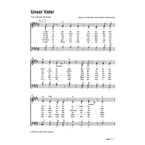 Produktbild des Artikels Unser Vater (Noten - Download)