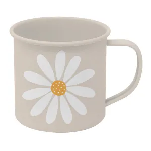 Produktbild des Artikels Emaille-Becher "Happy Flower" ()