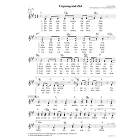 Produktbild des Artikels Ursprung und Ziel (Noten - Download)