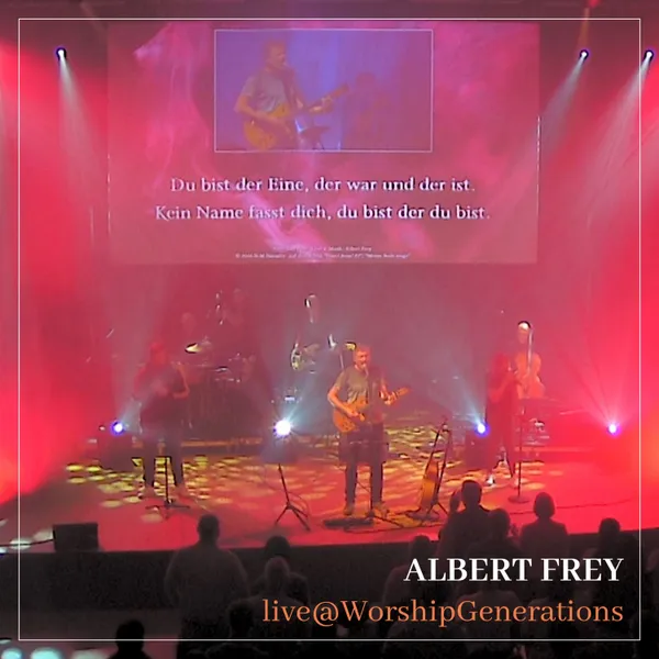 Produktbild des Artikels Albert Frey live@WorshipGenerations (MP3-Album - Download)