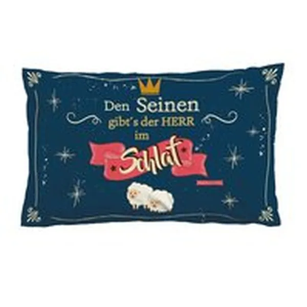 Produktbild des Artikels Kissen "Den Seinen gibt's der HERR im Schlaf" ()