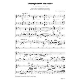 Produktbild des Artikels Lasset jauchzen alle Bäume (Noten - Download)