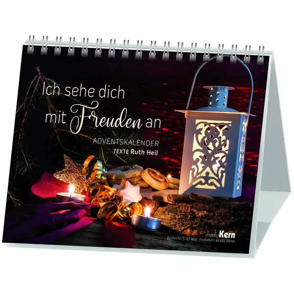 Produktbild des Artikels Ich sehe dich mit Freuden an - Adventskalender (Kalender - Spiralbindung)