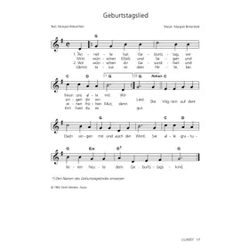 Produktbild des Artikels Geburtstagslied (Noten - Download)
