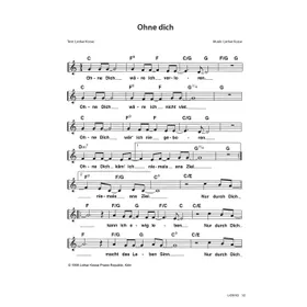Produktbild des Artikels Ohne dich (Noten - Download)
