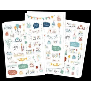 Produktbild des Artikels Sticker-Set Geburtstag ()