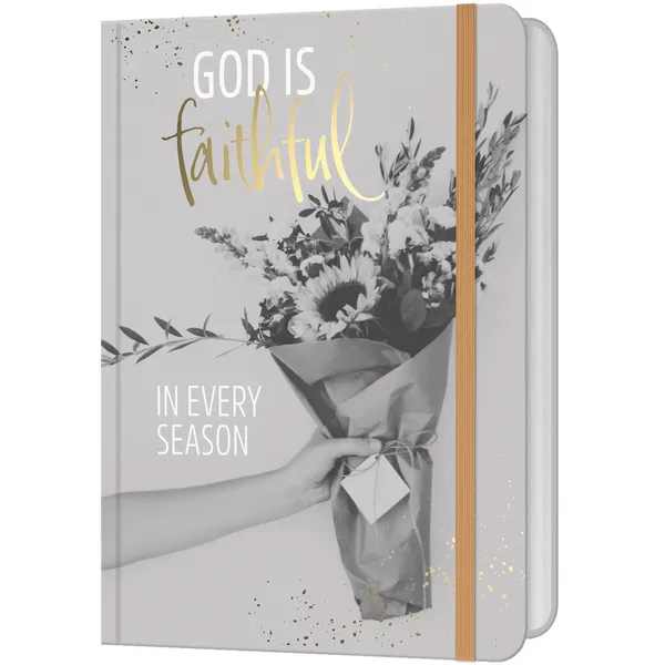 Produktbild des Artikels God is faithful in every season – Notizbuch (Schreibwaren - Gebunden)
