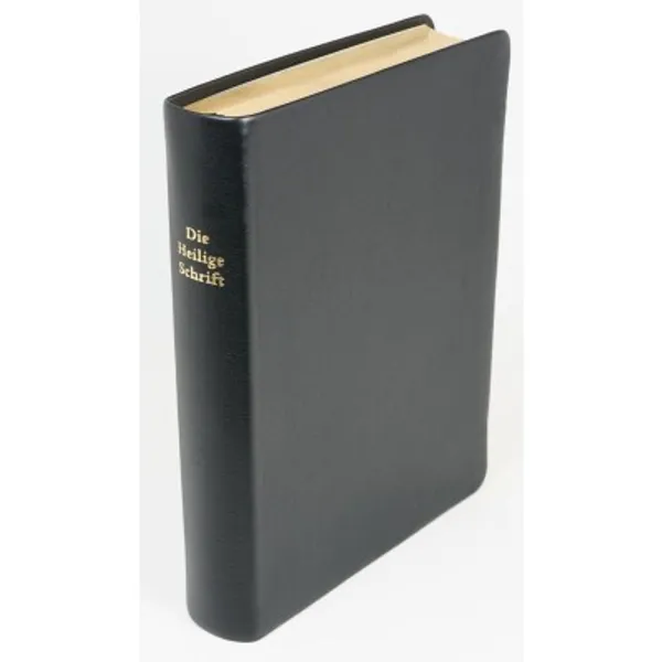Produktbild des Artikels Die Heilige Schrift- Schreibrandbibel, schwarz (Bibel - Leder)