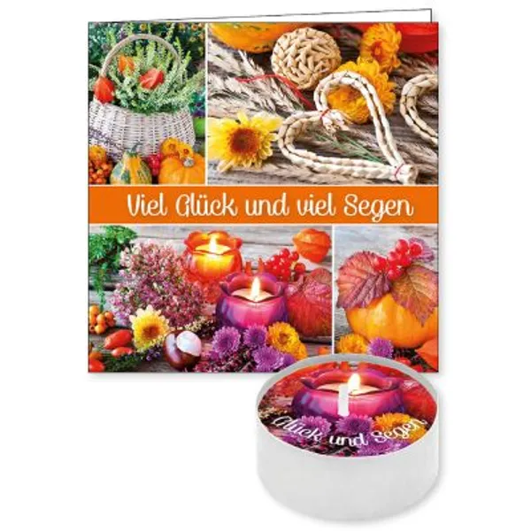 Produktbild des Artikels Lichtgruß "Viel Glück und viel Segen" ()