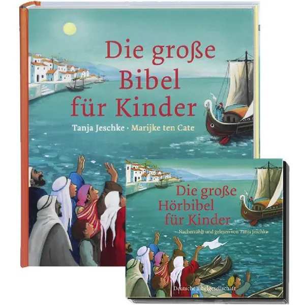 Produktbild des Artikels Die große Bibel für Kinder + Die große Hörbibel für Kinder (Buch - Gebunden)